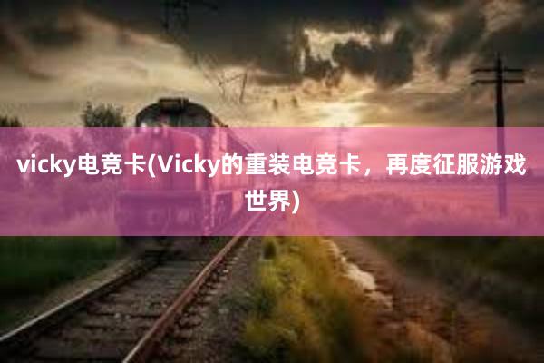 vicky电竞卡(Vicky的重装电竞卡，再度征服游戏世界)